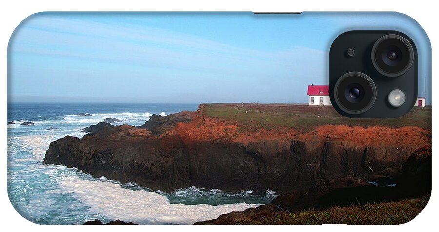 Point Cabrillo Light Station iPhone Case featuring the photograph Point Cabrillo Light Station by David Armentrout
