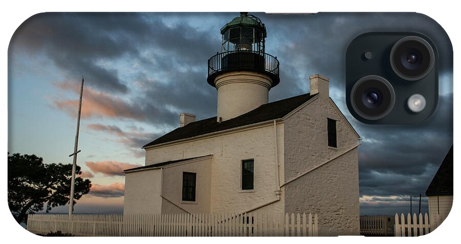 Point Loma iPhone Case featuring the photograph Point Loma Lighthouse by Karen Ruhl