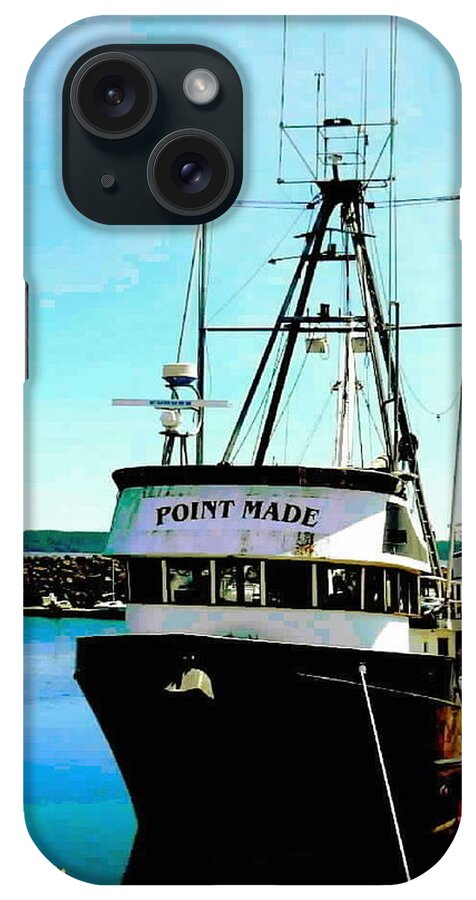 Boats iPhone Case featuring the photograph Point Made at Pt Townsend WA by A L Sadie Reneau