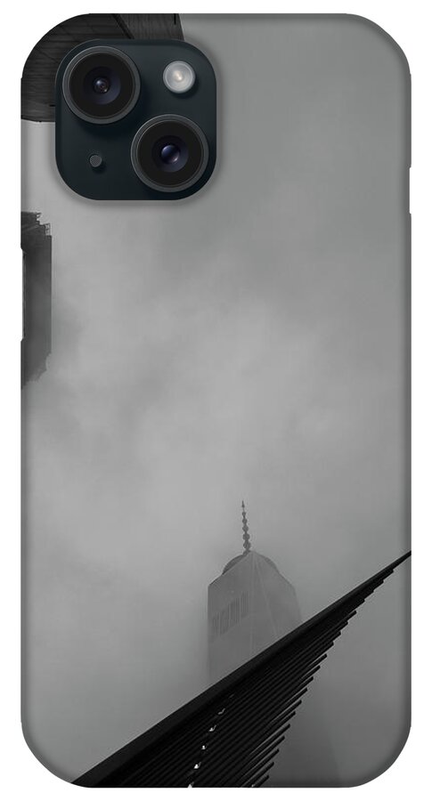 New York iPhone Case featuring the photograph Pointed Reminder by Alex Lapidus