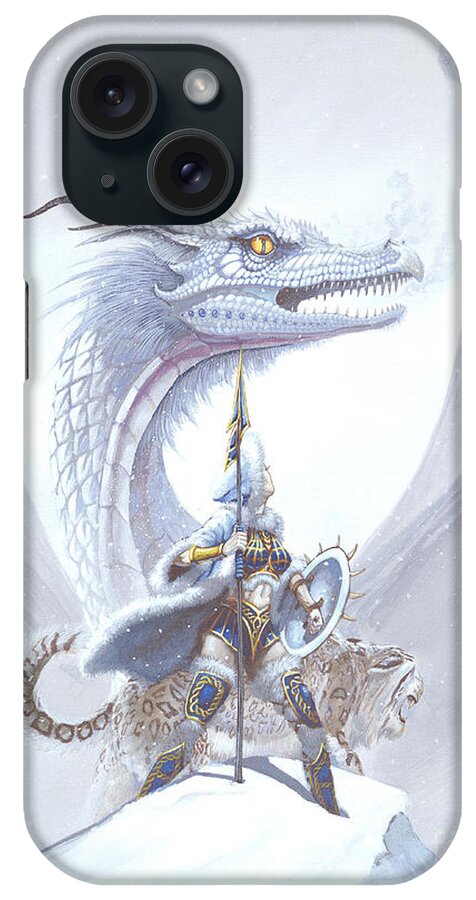 Dragon iPhone Case featuring the painting Polar Princess by Stanley Morrison