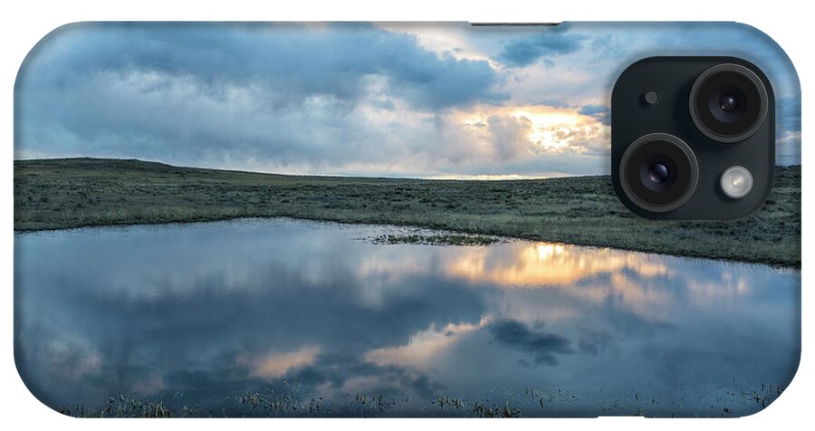 Pond iPhone Case featuring the photograph Pond On The Range by Denise Bush