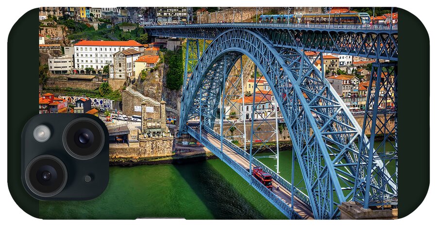 Porto iPhone Case featuring the photograph Ponte Luis Porto Portugal by Carol Japp