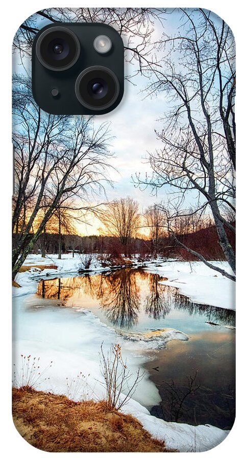 16-35 iPhone Case featuring the photograph Poor Farm Brook by Robert Clifford