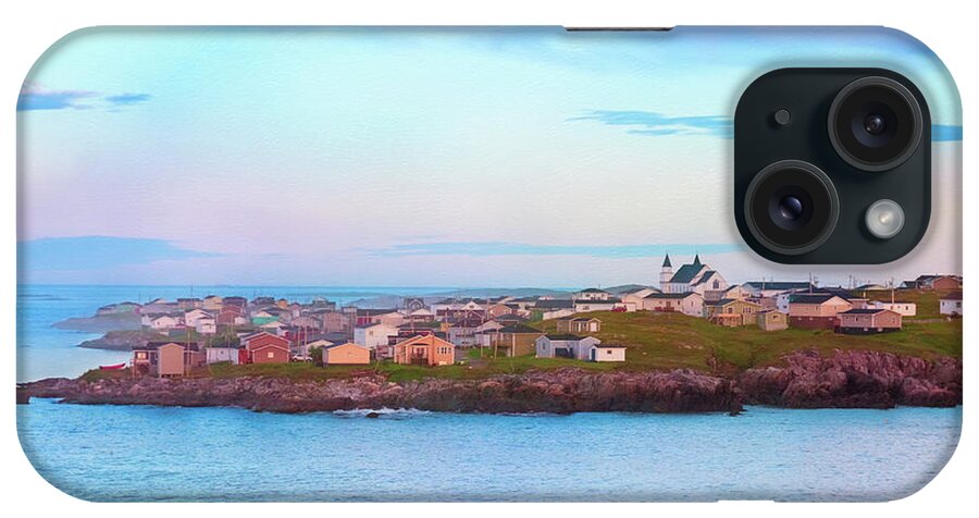 2016 iPhone Case featuring the photograph Port Aux Basques by Kate Hannon
