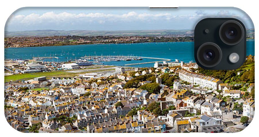Portland iPhone Case featuring the photograph Portland and Chesil Beach by Colin Rayner
