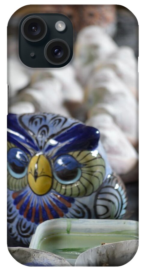 Pottery iPhone Case featuring the photograph Pottery Bird by Bill Hamilton
