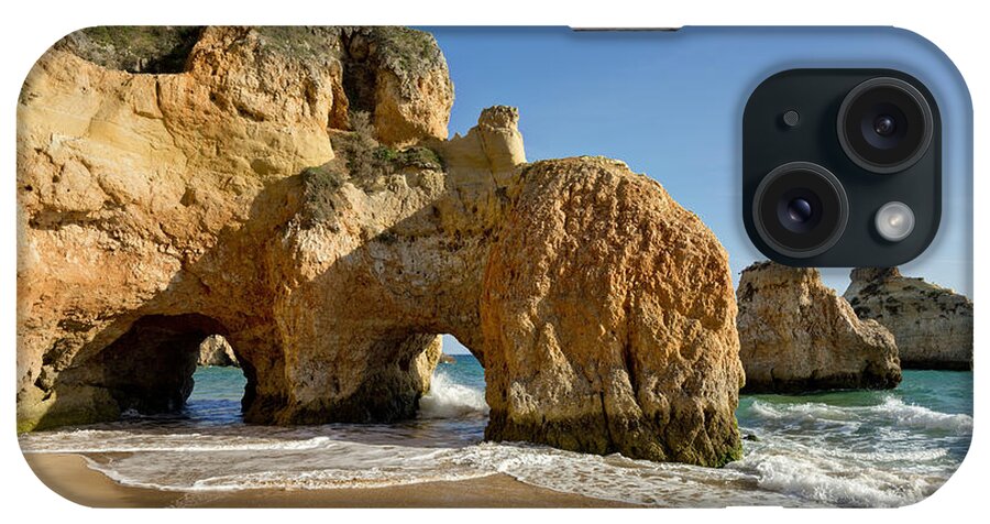 Alvor iPhone Case featuring the photograph Praia Tres Irmaos by Mikehoward Photography