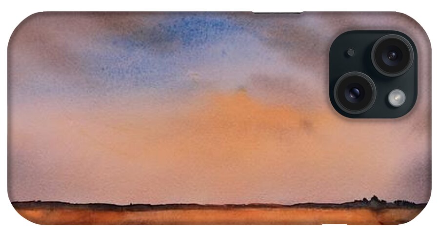 Prairie iPhone Case featuring the painting Prairie Playground by Ruth Kamenev