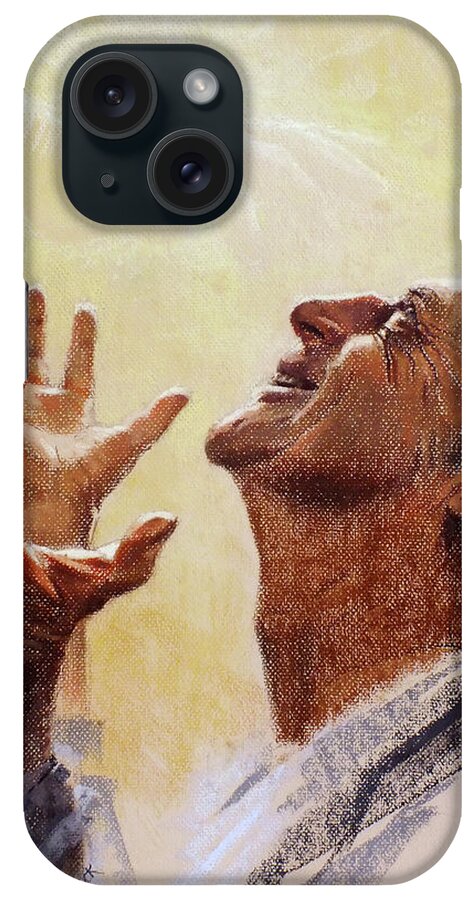 Joy iPhone Case featuring the painting Praise. I will praise Him by Graham Braddock