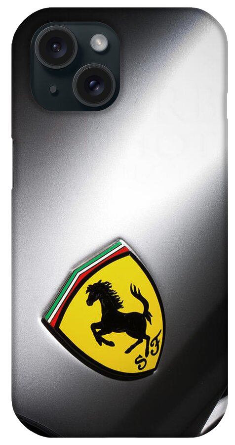 Ferrari iPhone Case featuring the photograph Prancing Horse by ItzKirb Photography