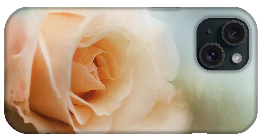 Pretty As A Peach iPhone Case featuring the painting Pretty As A Peach by Jordan Blackstone