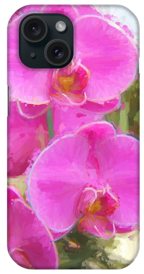 Orchid iPhone Case featuring the photograph Pretty In Pink by Kathy Bassett