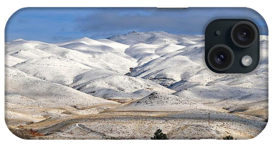 Sierra Nevada iPhone Case featuring the photograph Pretty In White by Donna Kennedy