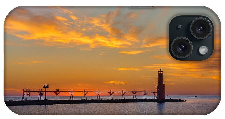 Lighthouse iPhone Case featuring the photograph Preview of Coming Attractions by Bill Pevlor