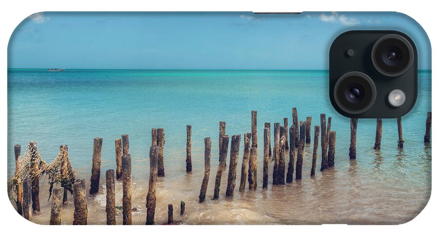 Mexico iPhone Case featuring the photograph Progresso Beach by Ray Devlin