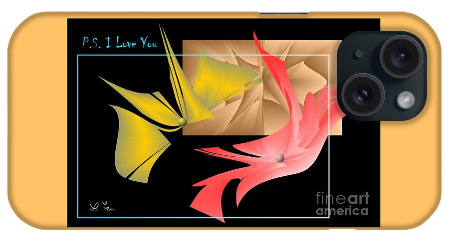 Love iPhone Case featuring the photograph P.S. I Love You by Leo Symon