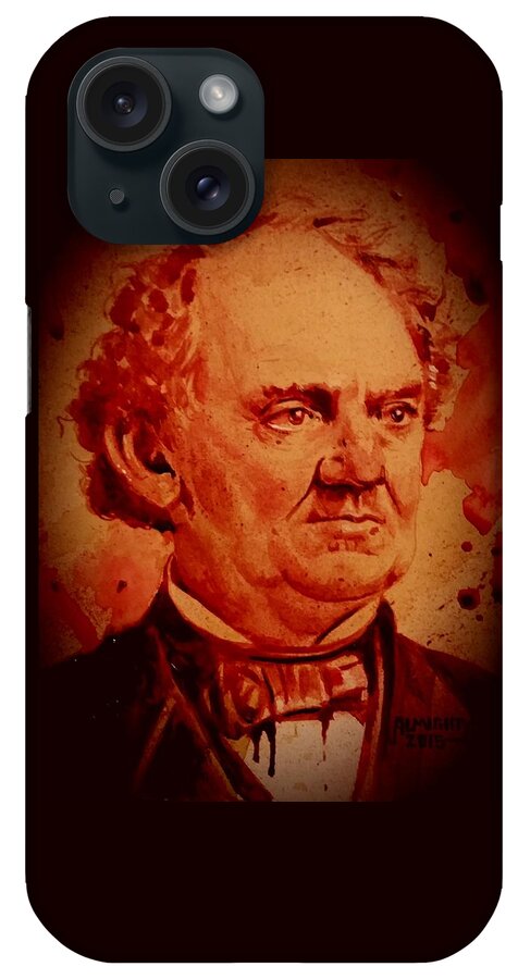 Pt Barnum iPhone Case featuring the painting Pt Barnum by Ryan Almighty