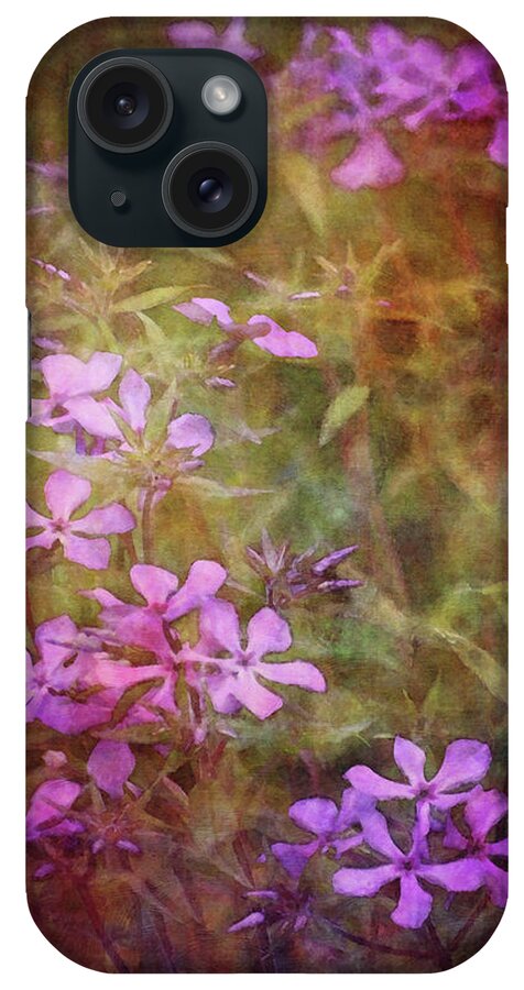 Impression iPhone Case featuring the photograph Purple Stars 0249 IDP_2 by Steven Ward