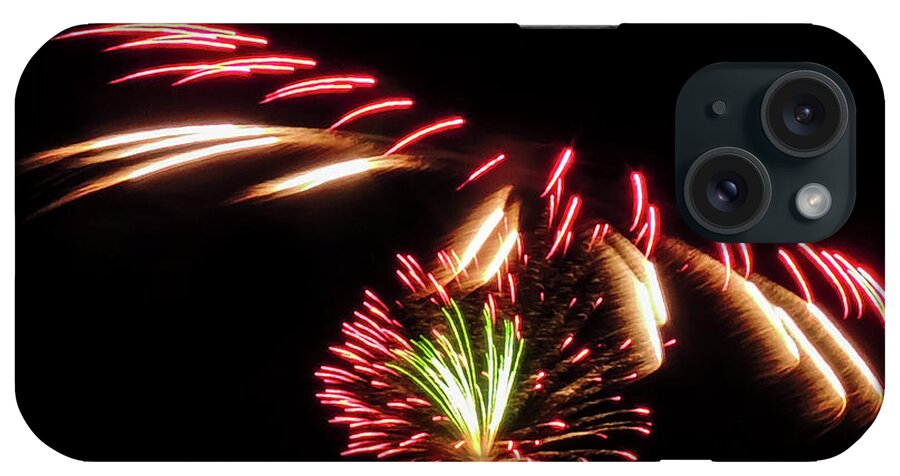 Fireworks iPhone Case featuring the photograph Pyro I by Robert Mitchell
