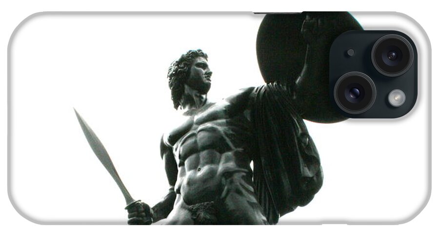 Statue iPhone Case featuring the photograph QP# by MGhany