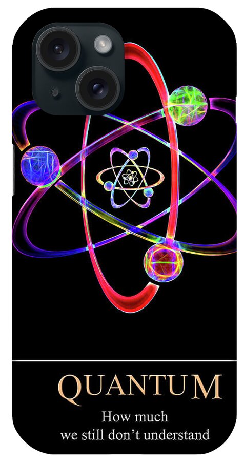 Quantum iPhone Case featuring the digital art Quantum Confusion by John Haldane