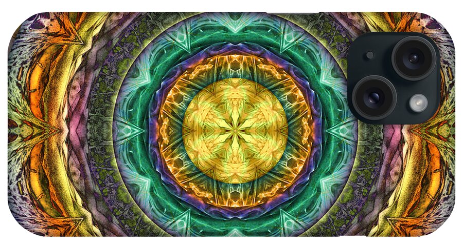Mandalas From Trash iPhone Case featuring the digital art Ragtime Two-Step by Becky Titus