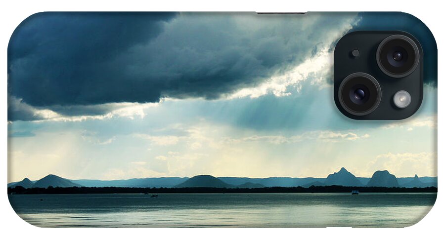 Susan Vineyard iPhone Case featuring the photograph Rain on the Glass Mountains by Susan Vineyard