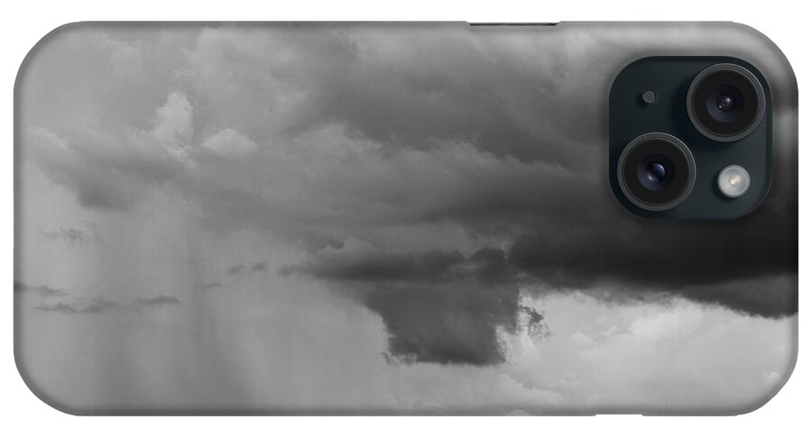 Photo For Sale iPhone Case featuring the photograph Rain on the Horizon by Robert Wilder Jr