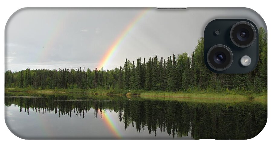 Rainbow iPhone Case featuring the photograph Rainbow by Anthony Trillo