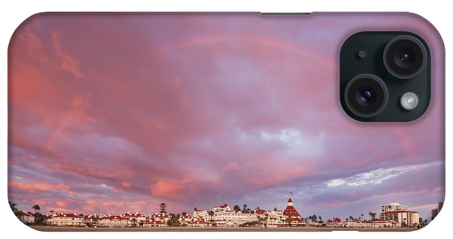 Rainbow iPhone Case featuring the photograph Rainbow Proposal by Dan McGeorge
