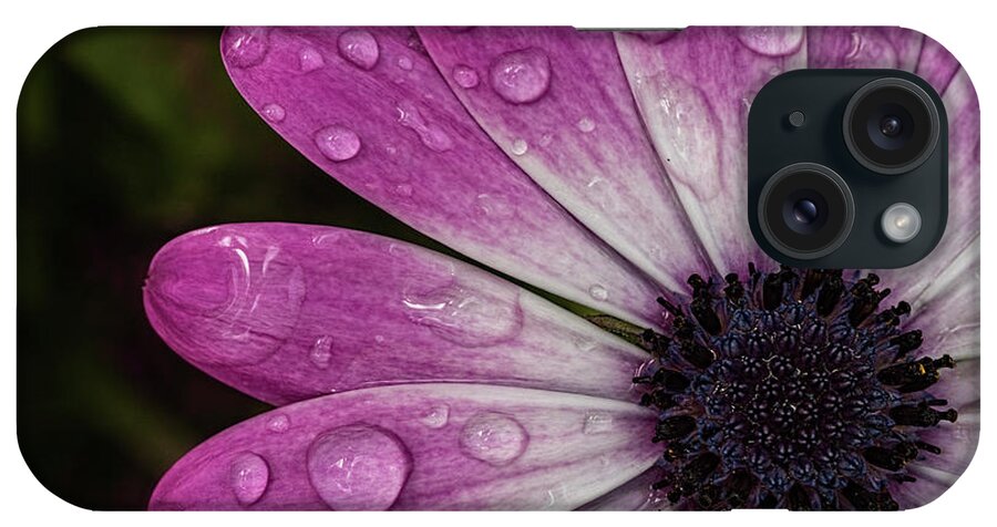 Floral iPhone Case featuring the photograph Raindrops by Erika Fawcett