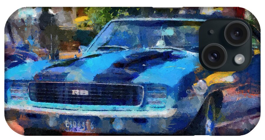 Automobile iPhone Case featuring the painting Rally Sport by Lynne Jenkins