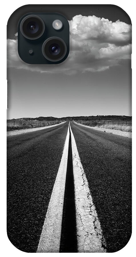 Ramona iPhone Case featuring the photograph Ramona Cloud and Road by William Dunigan