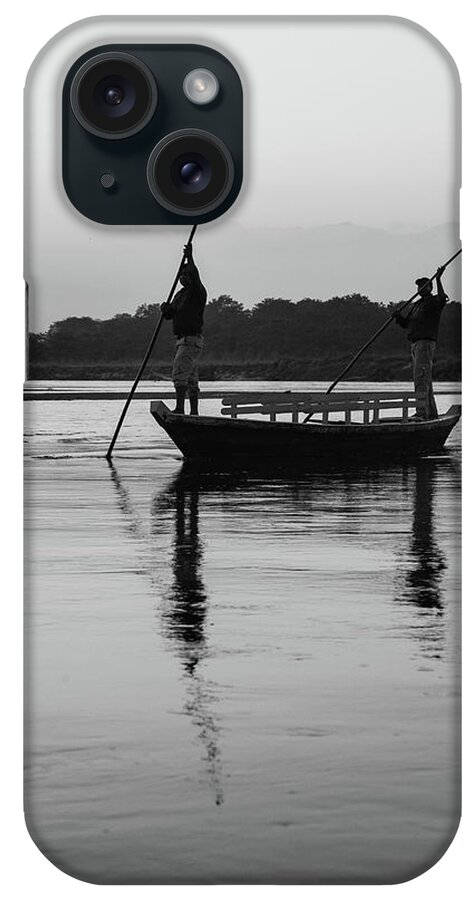 Rapti River iPhone Case featuring the photograph Rapti River Cruising by Joe Kopp