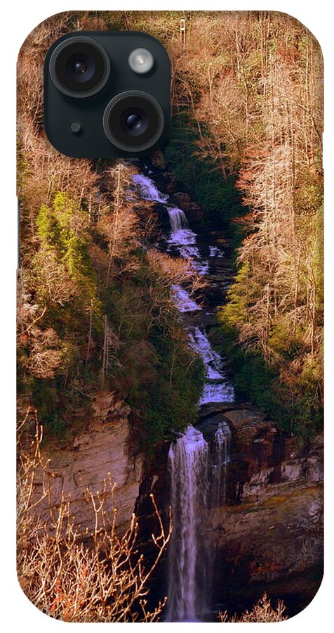 Raven Cliff Falls 2 iPhone Case featuring the photograph Raven Cliff Falls 2 by Lisa Wooten