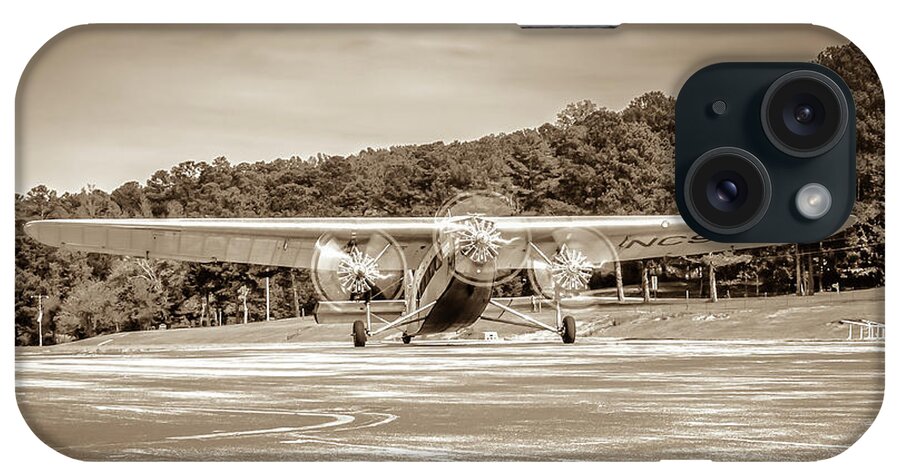 Ford iPhone Case featuring the photograph Ready for Takeoff by Tom and Pat Cory