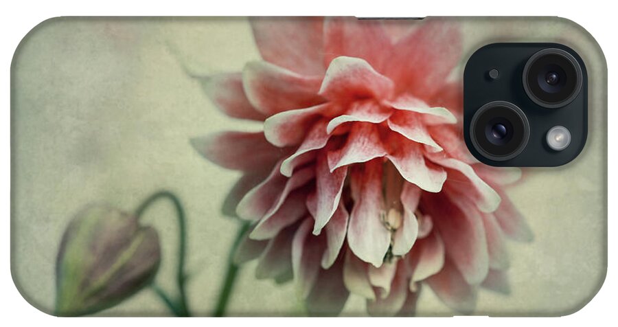 Colorful iPhone Case featuring the photograph Red and pink columbine by Jaroslaw Blaminsky