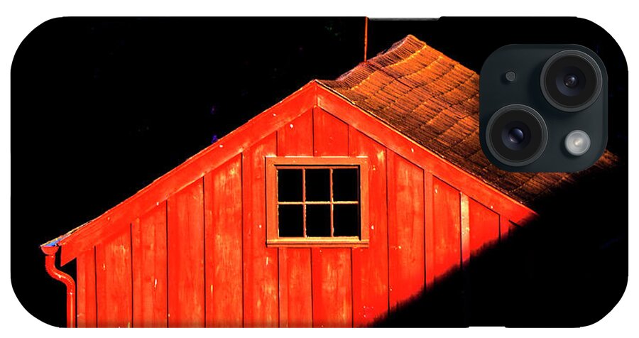 Landscape iPhone Case featuring the photograph Red Barn by Paul Ross