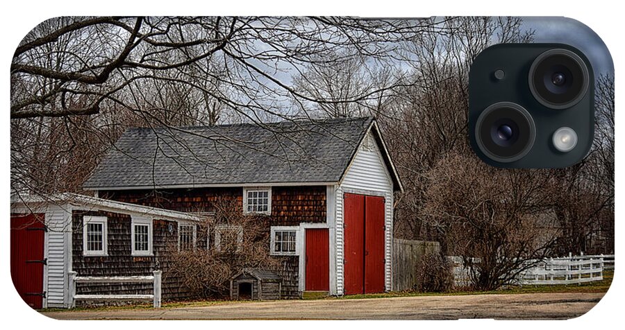 Farm Yard iPhone Case featuring the photograph Red Doors by Tricia Marchlik