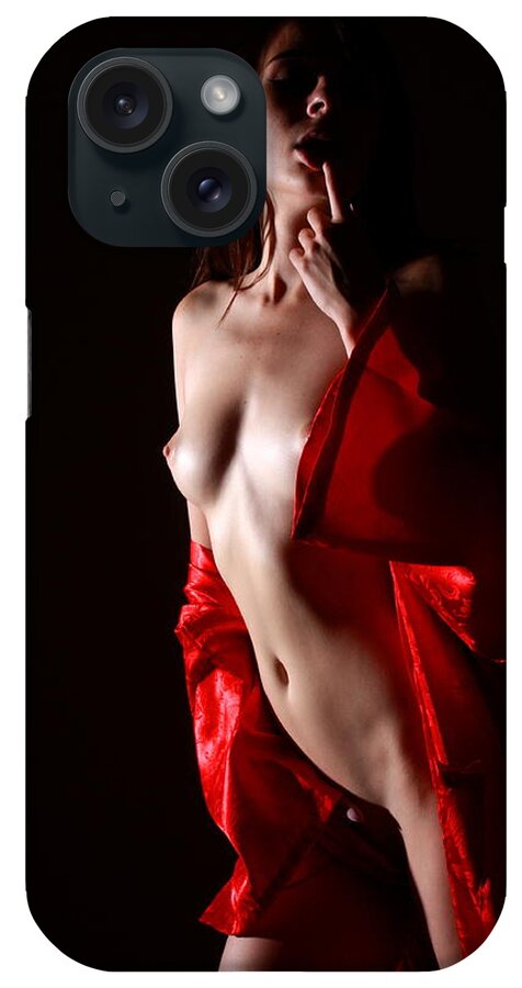 Nude iPhone Case featuring the photograph Red is the Color by Joe Kozlowski