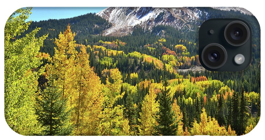 Colorado iPhone Case featuring the photograph Red Mountain Fall Color by Ray Mathis