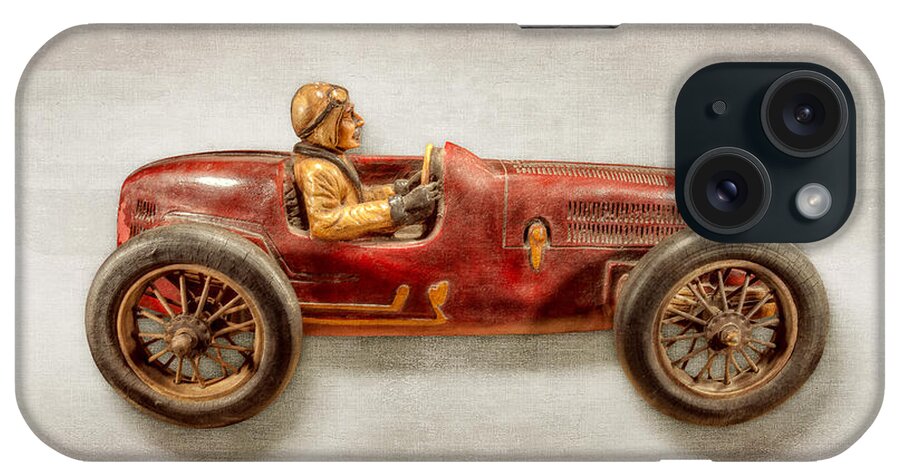 Antique iPhone Case featuring the photograph Red Racer Right by YoPedro