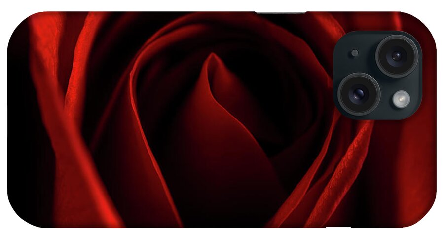 Rose iPhone Case featuring the photograph Red Rose by Christopher Johnson