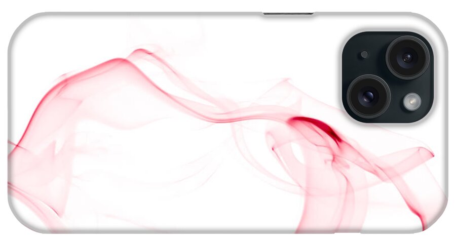 Scott Norris Photography iPhone Case featuring the photograph Red Smoke by Scott Norris