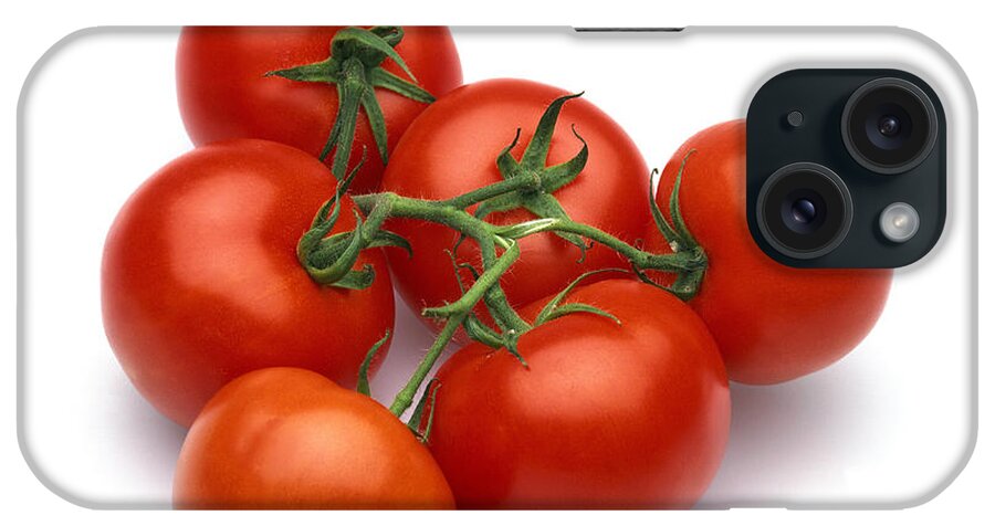 Botany iPhone Case featuring the photograph Red Tomatoes by Gerard Lacz