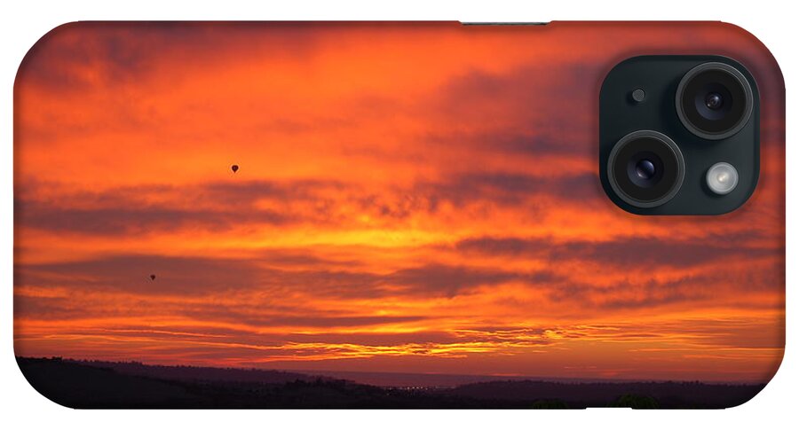 Red iPhone Case featuring the photograph Reddish afternoon by Maria Aduke Alabi