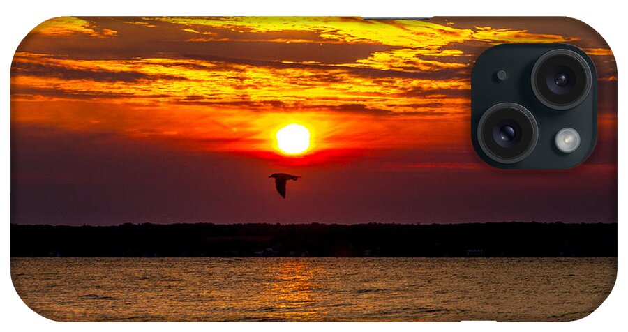 Sunrise iPhone Case featuring the photograph Redeye Flight by William Norton