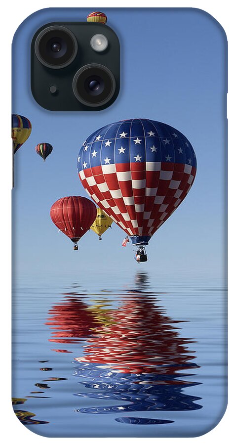 Balloons iPhone Case featuring the photograph Reflections by Gordon Engebretson