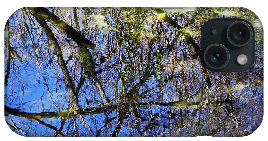 Reflections iPhone Case featuring the photograph Reflections in a Pond by David Frederick